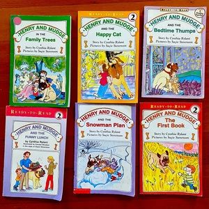 Children’s Books - 6 Henry & Mudge